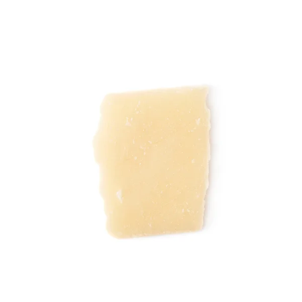 Flocos de queijo parmesão isolados — Fotografia de Stock