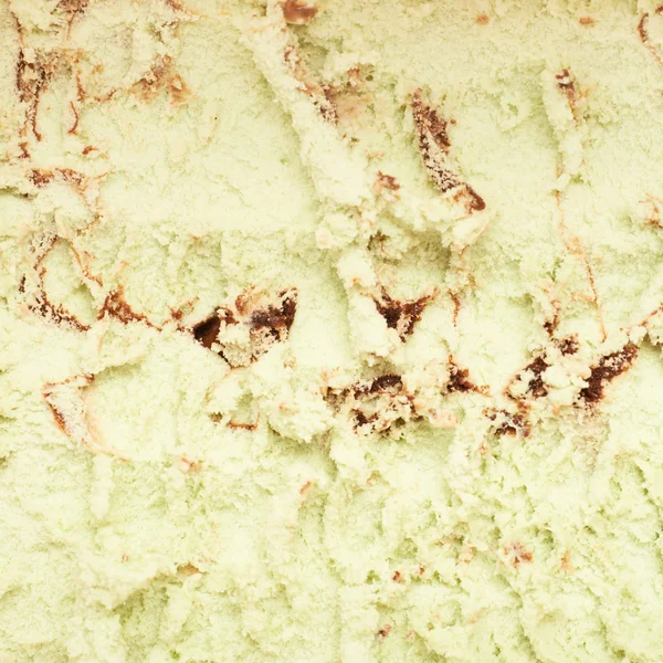 阿月浑子的巧克力冰淇淋 — 图库照片