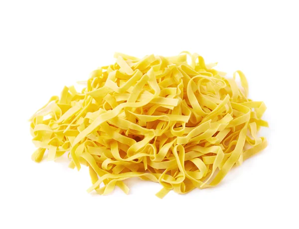 Stak af fettuccin bånd pasta - Stock-foto