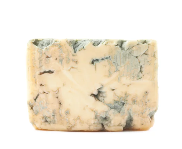 分離された青のロック フォール チーズ — ストック写真