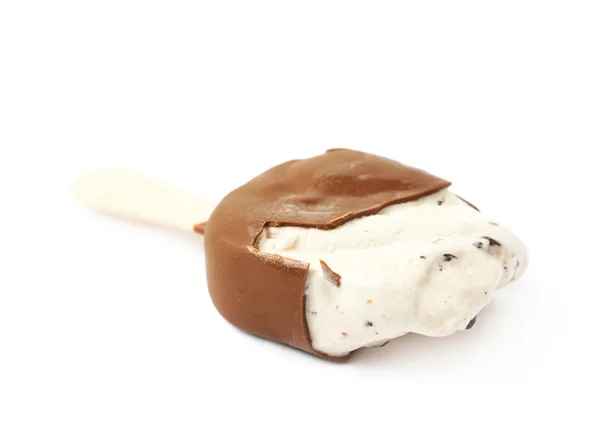Ванильное мороженое на палочке — стоковое фото
