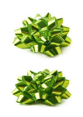 İzole decorational şerit hediye yay