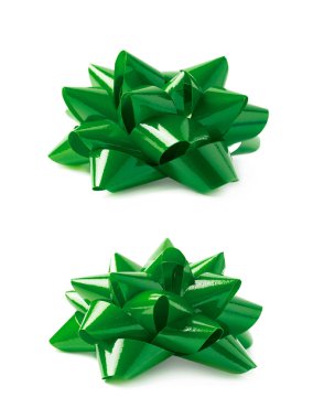 İzole decorational şerit hediye yay