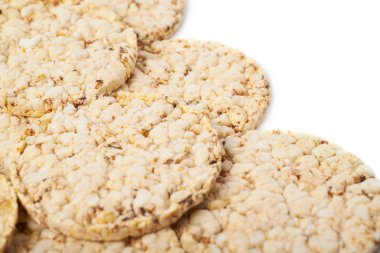 Pirinç kraker ile kaplı yüzey