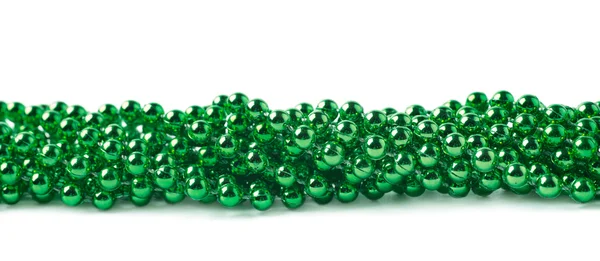 Line of beads garland thread isolated — Stock Photo, Image