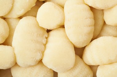 Gnocchi ile kaplı yüzey