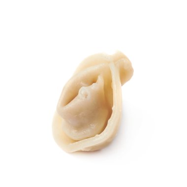 İzole tek pişmiş hamur tatlısı