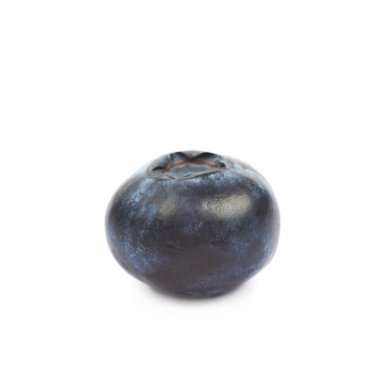 Tek olgun bilberry izole