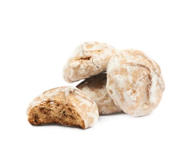 İzole Rus zencefilli kurabiye