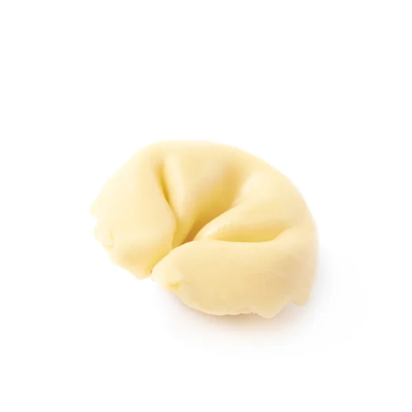 Single ravioli dumpling isolated — Stock Photo, Image