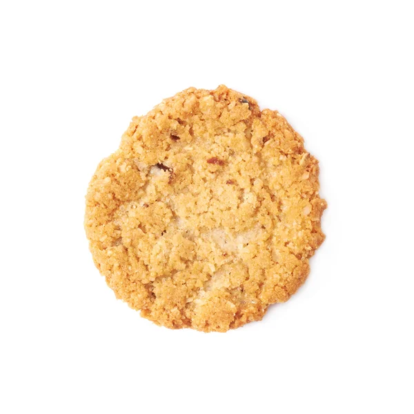 Oatmeal cookie isolated — Stock Photo, Image