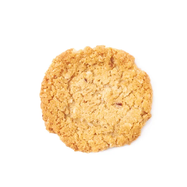 Oatmeal cookie isolated — Stock Photo, Image