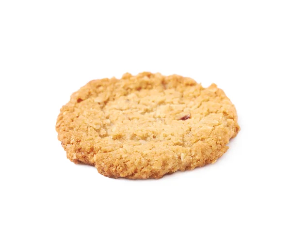 Oatmeal cookie isolated — Stock Photo, Image