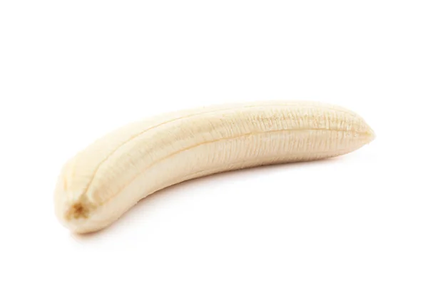 Очищені бананові фрукти ізольовані — стокове фото