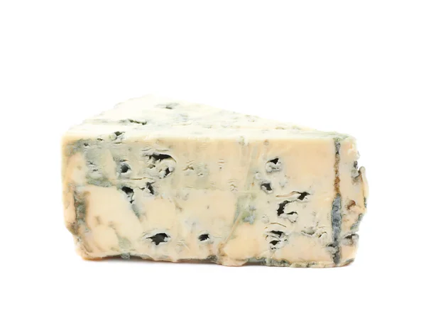 Blauer Roquefort isoliert — Stockfoto