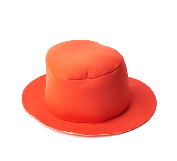 Red prop payasos sombrero aislado — Foto de Stock