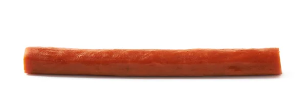 Carne salsicha stick lanche isolado — Fotografia de Stock