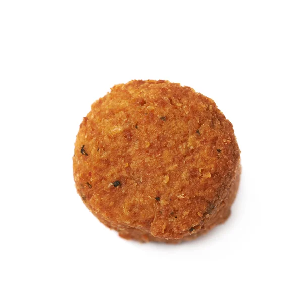 Ost mellanmål bollen isolerade — Stockfoto