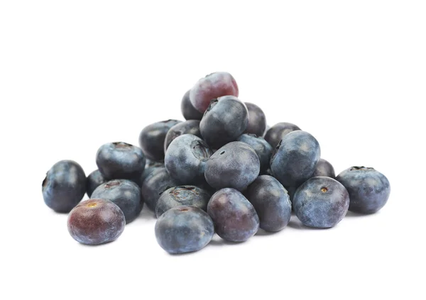 Pile of bilberries isolated — Stock Photo, Image