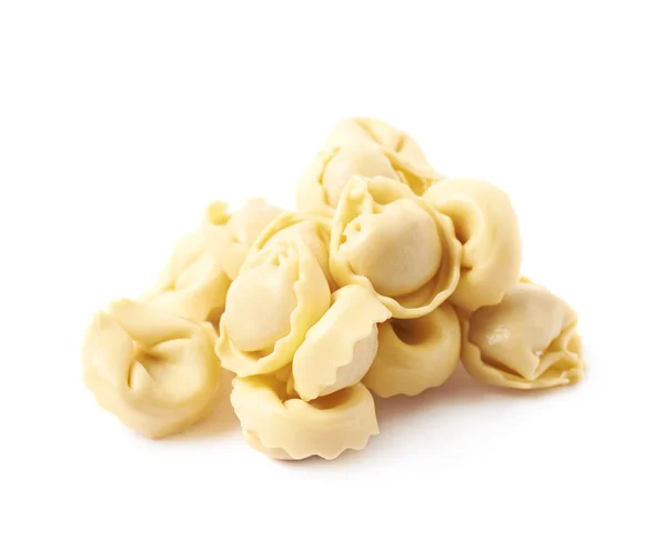 Pile of multiple ravioli isolated Royalty Free Stock Images