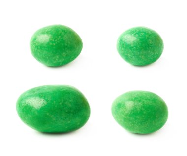 İzole çikolata fıstık şeker