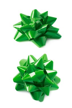 İzole decorational şerit hediye yay