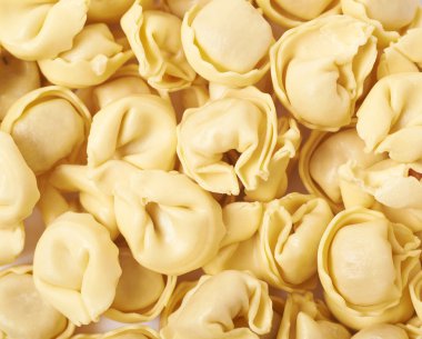 Ravioli ile kaplı yüzey