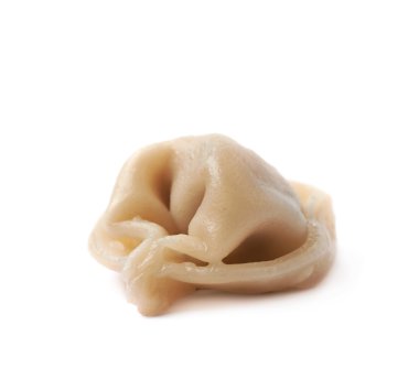 İzole tek pişmiş hamur tatlısı