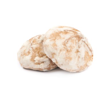 İzole Rus zencefilli kurabiye