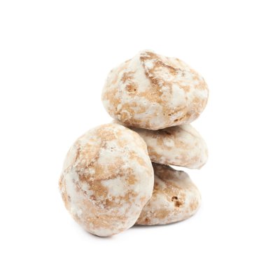 İzole Rus zencefilli kurabiye