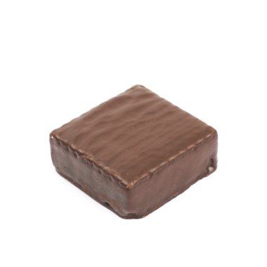 Çikolatalı gofret çikolata izole