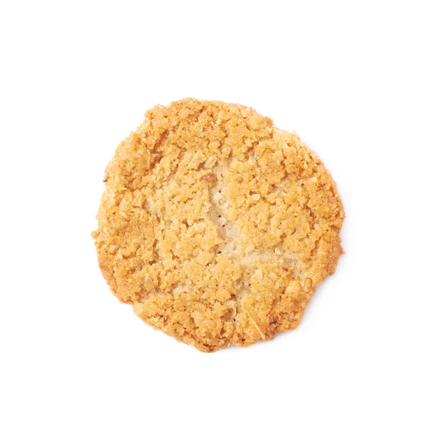 Oatmeal cookie απομονωθεί — Φωτογραφία Αρχείου