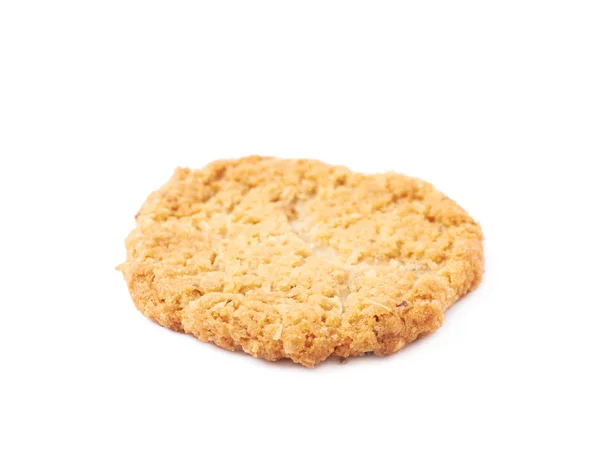 Oatmeal cookie isolated — Stock Photo, Image