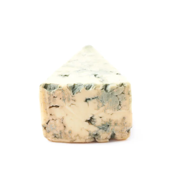 Blauer Roquefort isoliert — Stockfoto