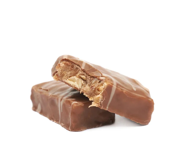 Chocolate caramelo barra aislada — Foto de Stock
