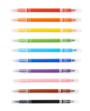 Keçeli kalem marker izole
