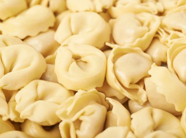 Ravioli ile kaplı yüzey