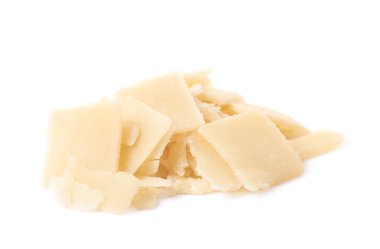 Parmesan peynir pul yığını