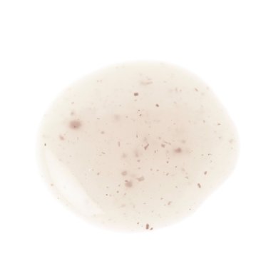 Yuvarlak sızıntısı leke izole sos