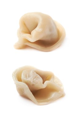 İzole tek pişmiş hamur tatlısı