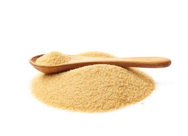 Kaşık şeker yığını üzerinde