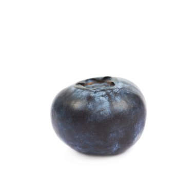Tek olgun bilberry izole