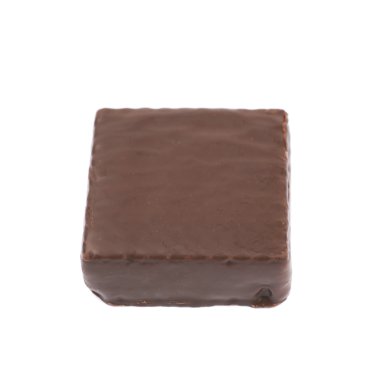 Çikolatalı gofret çikolata izole