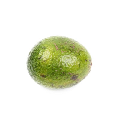 Benekli olgun avokado meyve izole