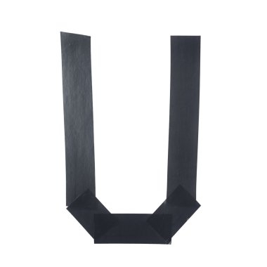 Teyp yalıtım U harfi sembolü yaptı