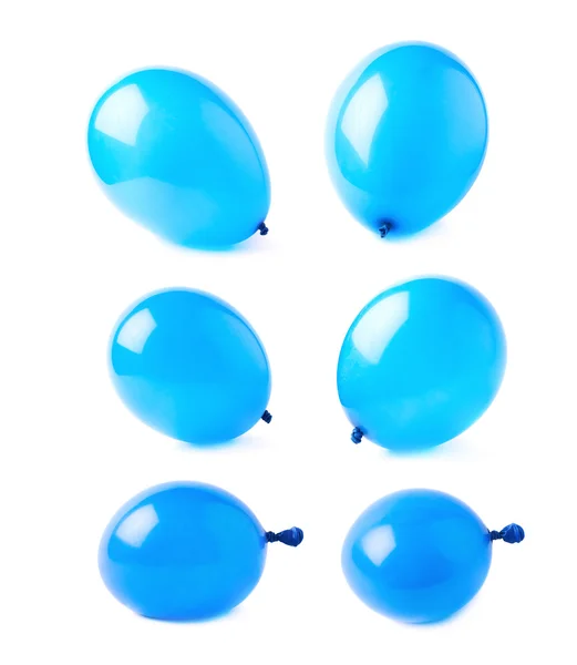 Uppblåsta air ballonger isolerade — Stockfoto