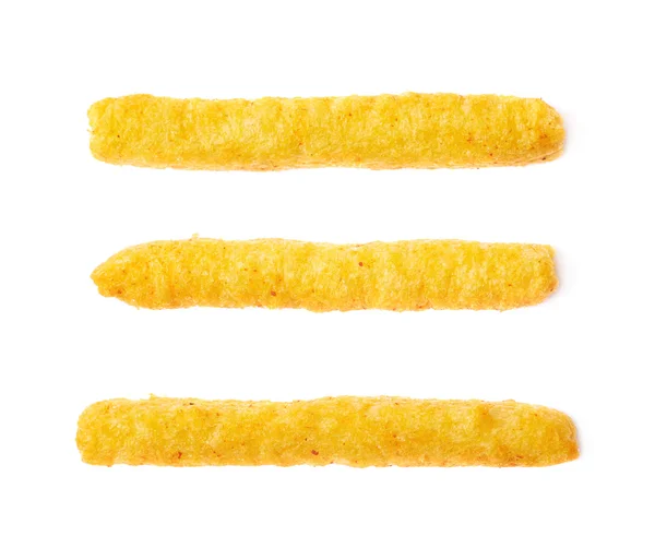 Cheese puff stick isolated — Stock Photo, Image