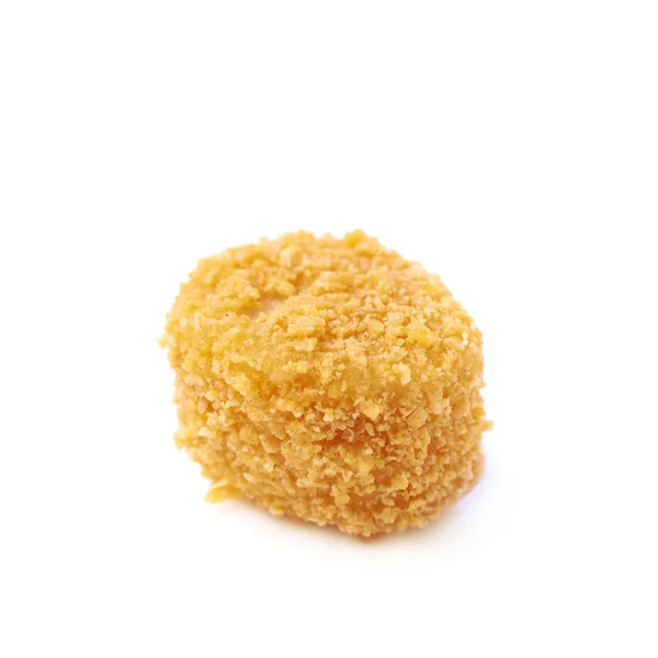 分離されたパン粉のカニのボール — ストック写真