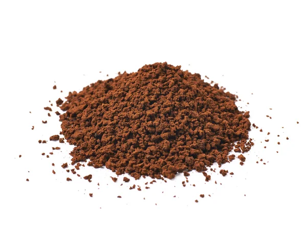 Pile de grains de café instantanés — Photo