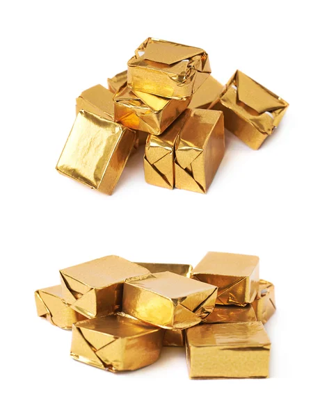 Bouillon stock broth cube isolated — Stock Photo, Image